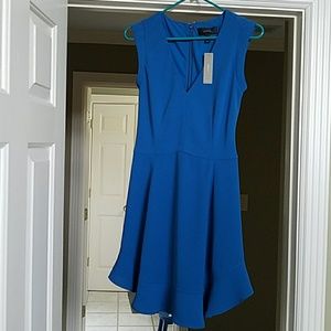 New J Crew knee length blue dress